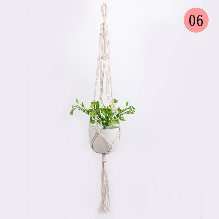 Plant-hanging macrame shelf Stornfield