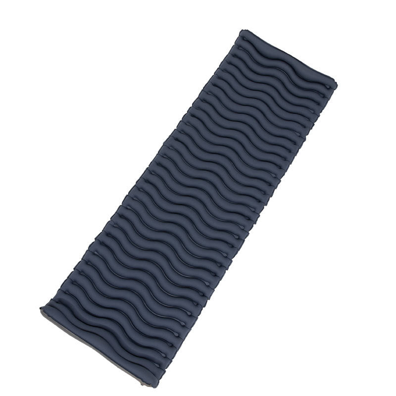 lightweight inflatable camping sleeping pad with wavy air-channel comfort design Stornfield