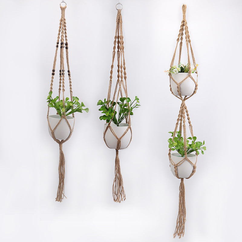 Macramé Plant Hanger with Artistic Design Stornfield