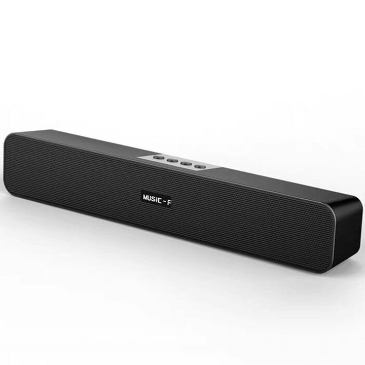 Compact Bluetooth Sound Bar with Enhanced Bass Stornfield