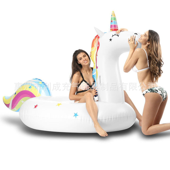 Ladies inflatable swimming toy in the shape of a unicorn Stornfield