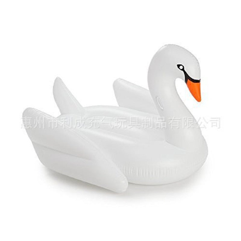 Unisex Inflatable Swimming Animal in the Shape of an Elegant Swan Stornfield