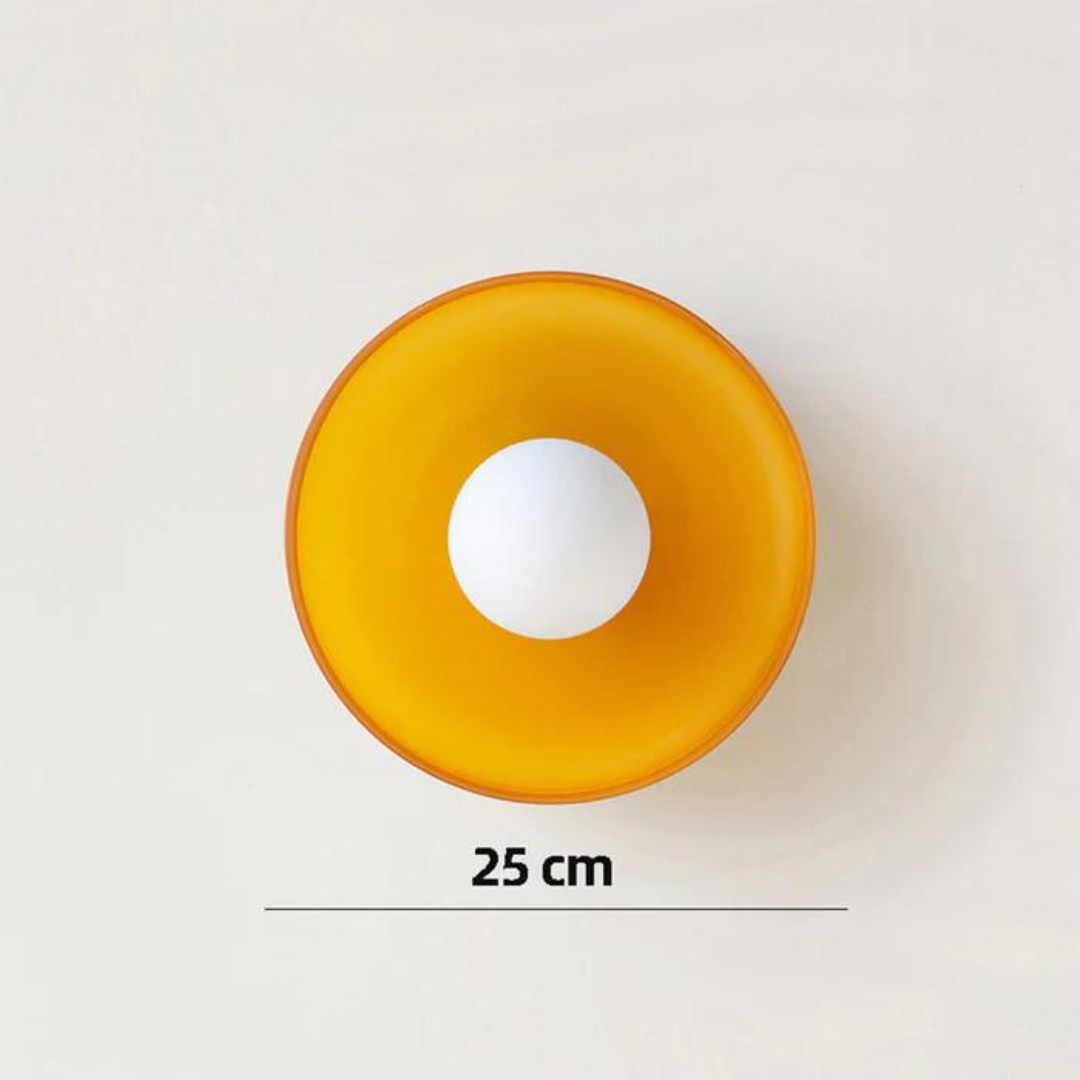 Round Ceiling Lamp with Stylish Functionality - LumiSphere | Stornfield