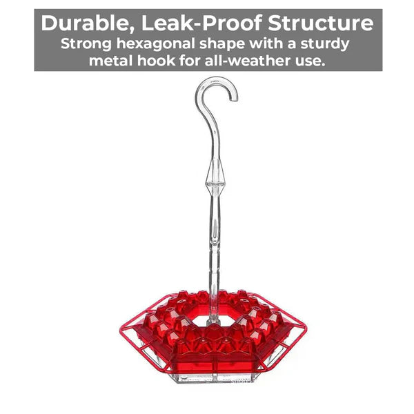 Stornfield | Ant-Proof Hummingbird Feeder with 30 Bee-Resistant Ports