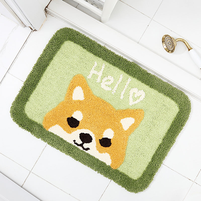 Fun Animal-Themed Bath Mat for Bathroom