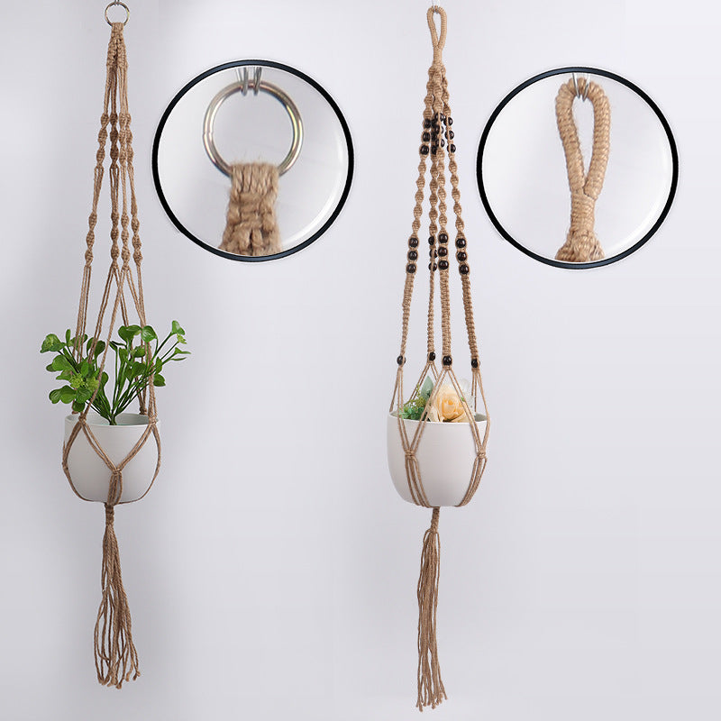 Macramé Plant Hanger with Artistic Design Stornfield