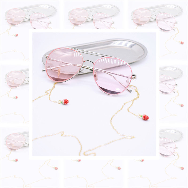 Decorative Strawberry Pendant Eyewear Chain Stornfield