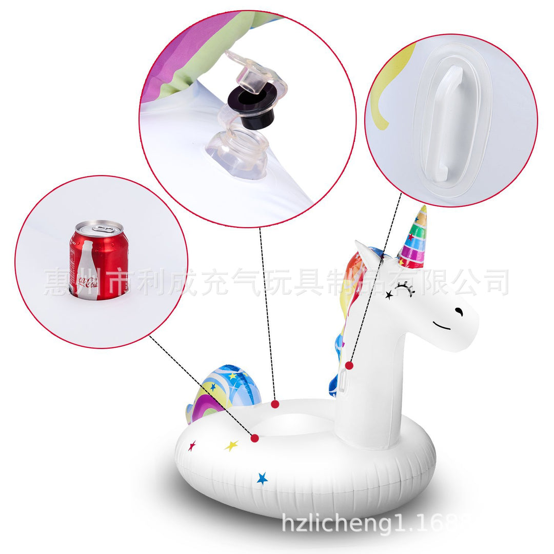 Ladies inflatable swimming toy in the shape of a unicorn Stornfield
