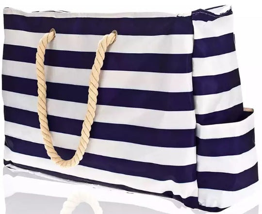 Durable beach bag with extra large storage space and practical side pockets Stornfield