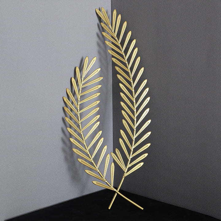 Decorative Metal Leaf Wall Art Stornfield