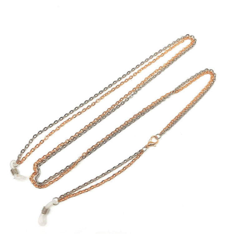Dual-Layered Metallic Eyewear Chain Stornfield
