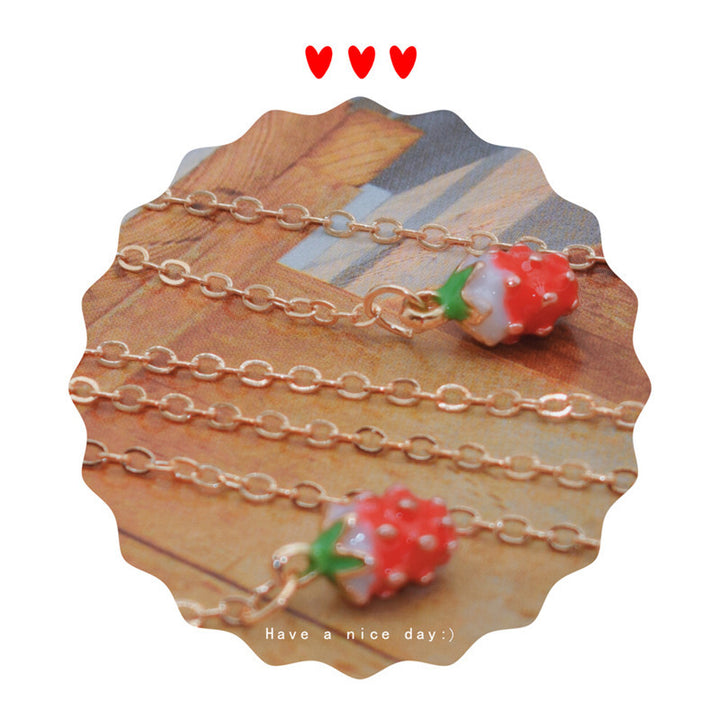 Decorative Strawberry Pendant Eyewear Chain Stornfield