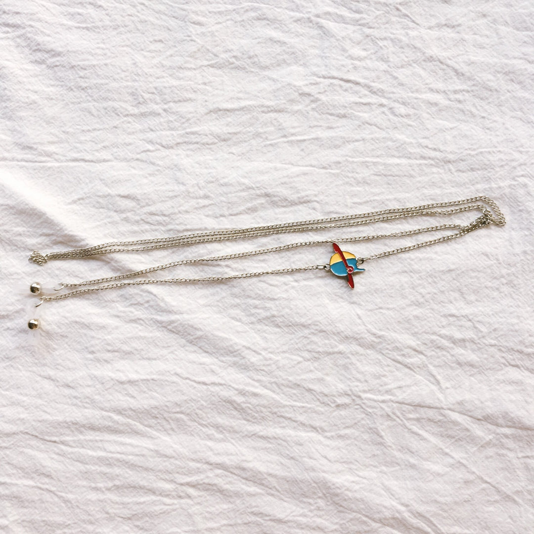 Filigree Necklace with Colorful Pendant Stornfield