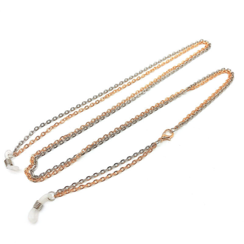 Dual-Layered Metallic Eyewear Chain Stornfield