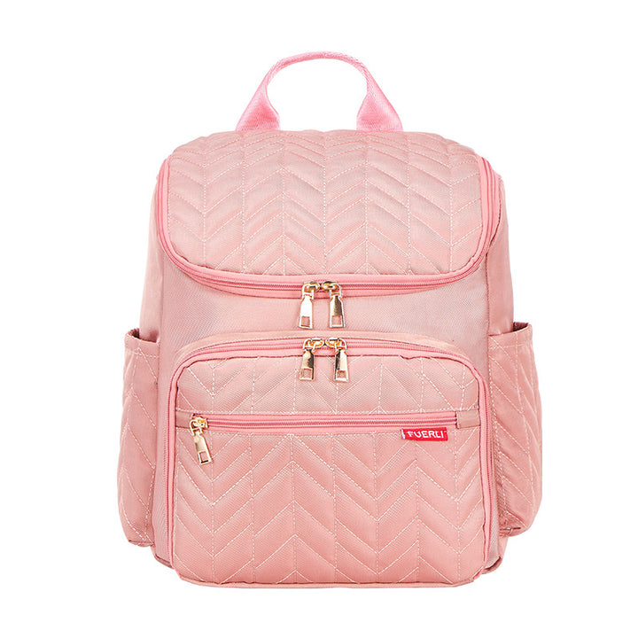 Chic Quilted Multi-Compartment Backpack Stornfield