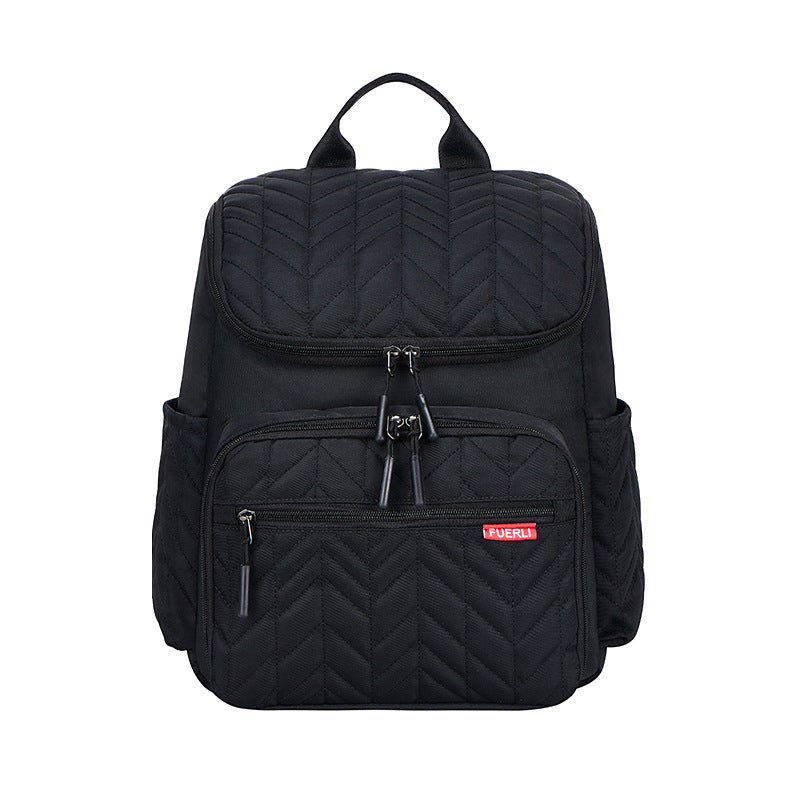 Chic Quilted Multi-Compartment Backpack Stornfield