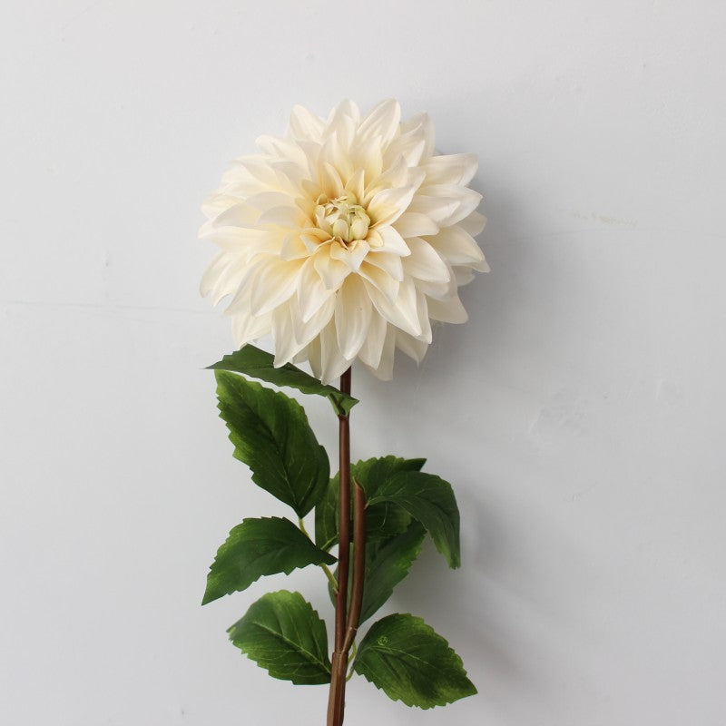 Lifelike Decorative Dahlia Stem