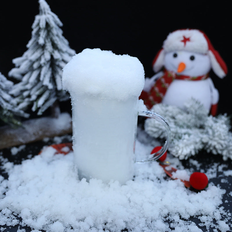 Felt Snowman Figurine