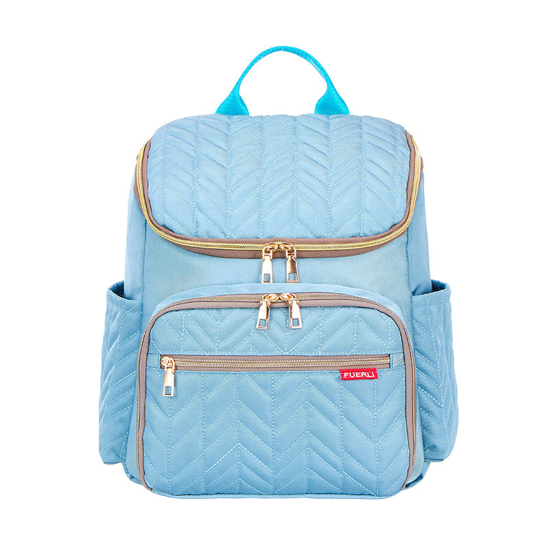 Chic Quilted Multi-Compartment Backpack Stornfield