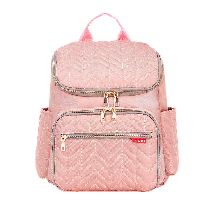 Chic Quilted Multi-Compartment Backpack Stornfield