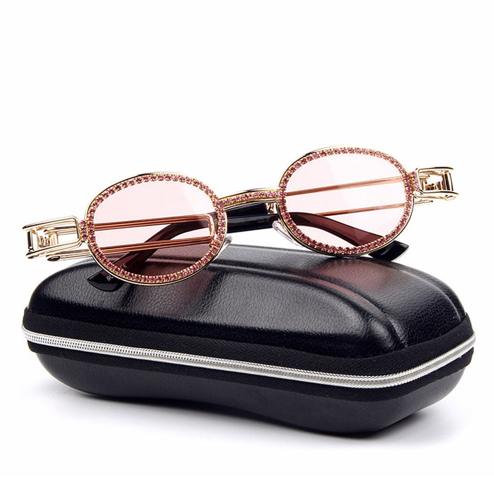 Women's feminine designer sunglasses with extravagant frame Stornfield
