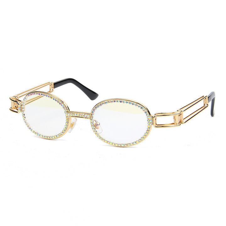 Women's feminine designer sunglasses with extravagant frame Stornfield