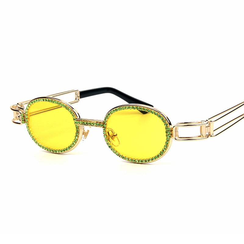 Women's feminine designer sunglasses with extravagant frame Stornfield