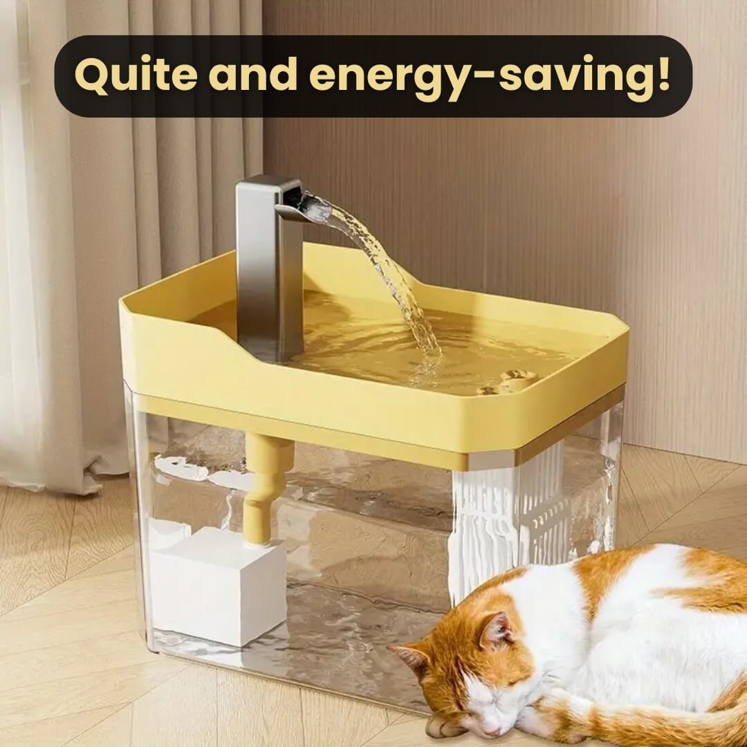 Cat Drinking Fountain 360° Sensor 1.5 L Quiet | Stornfield