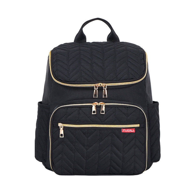 Chic Quilted Multi-Compartment Backpack Stornfield