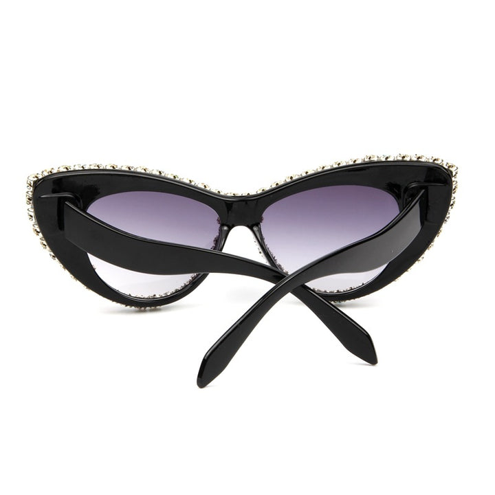 Women's glamorous cat-eye sunglasses with sparkling crystal accents Stornfield