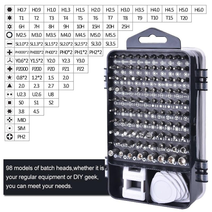 115 in 1 Screwdriver Set | Stornfield