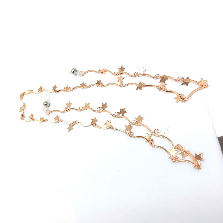 Star-Embellished Eyewear Chain Stornfield