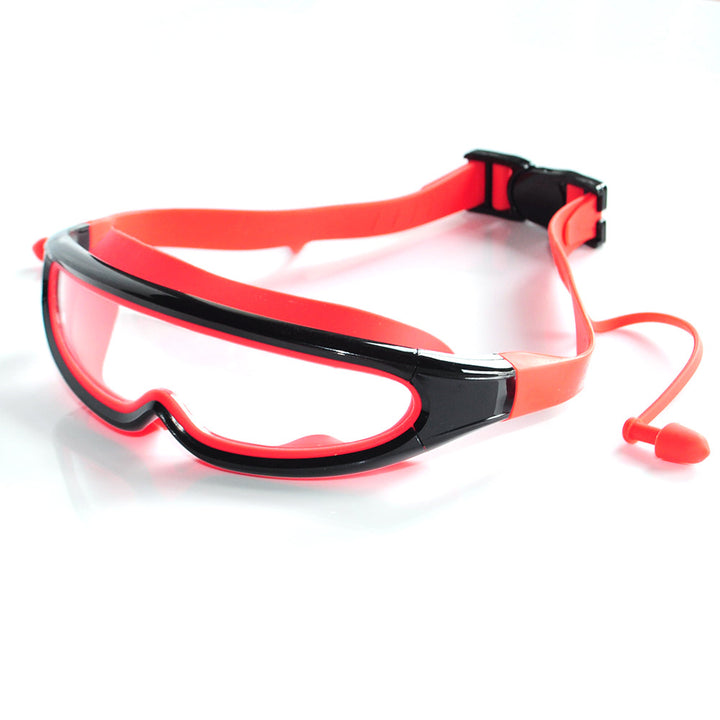 Sporty swimming goggles with adjustable wearing system Stornfield