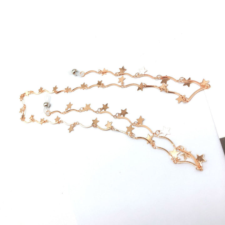 Star-Embellished Eyewear Chain Stornfield