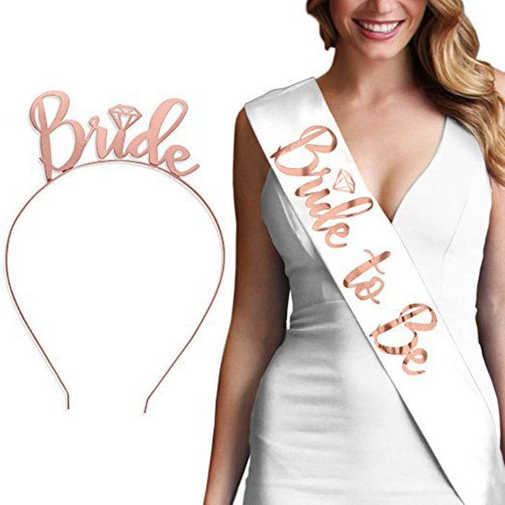 Women's Wedding Crown with Text Stornfield