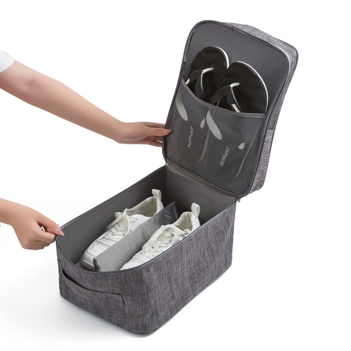 Dual Compartment Travel Shoe Organizer Stornfield