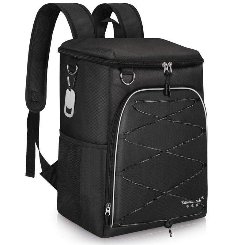 Unisex cool backpack with insulated interior compartment, flexible carrying comfort, and organized front pocket Stornfield