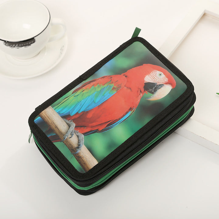 Wildlife-Themed Art Pouch