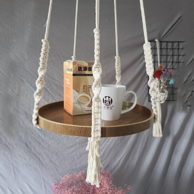 Hanging Macrame Shelf Stornfield