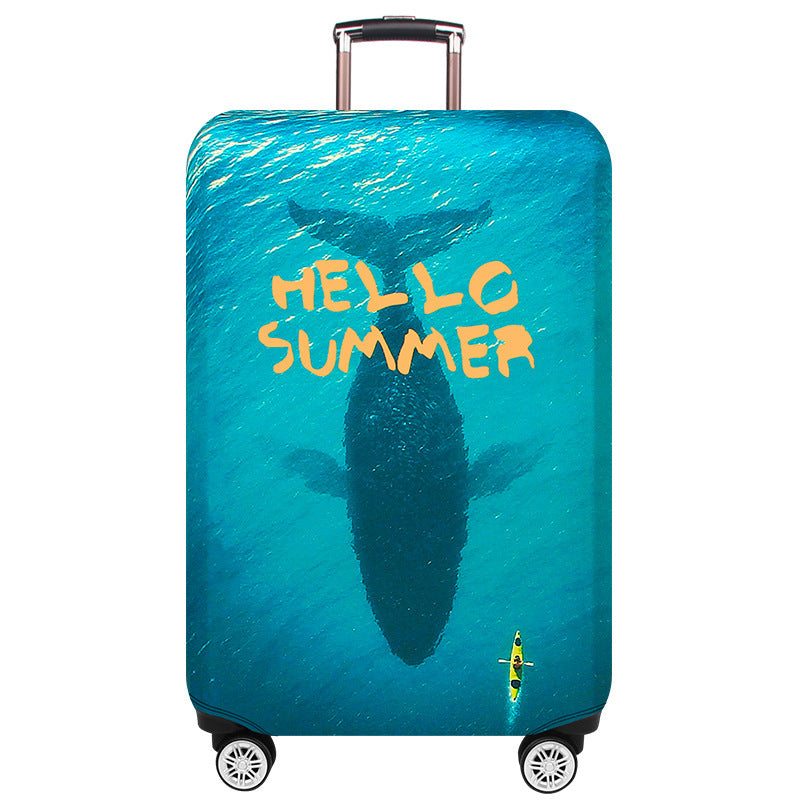 Women’s hard shell suitcase with maritime whale design Stornfield