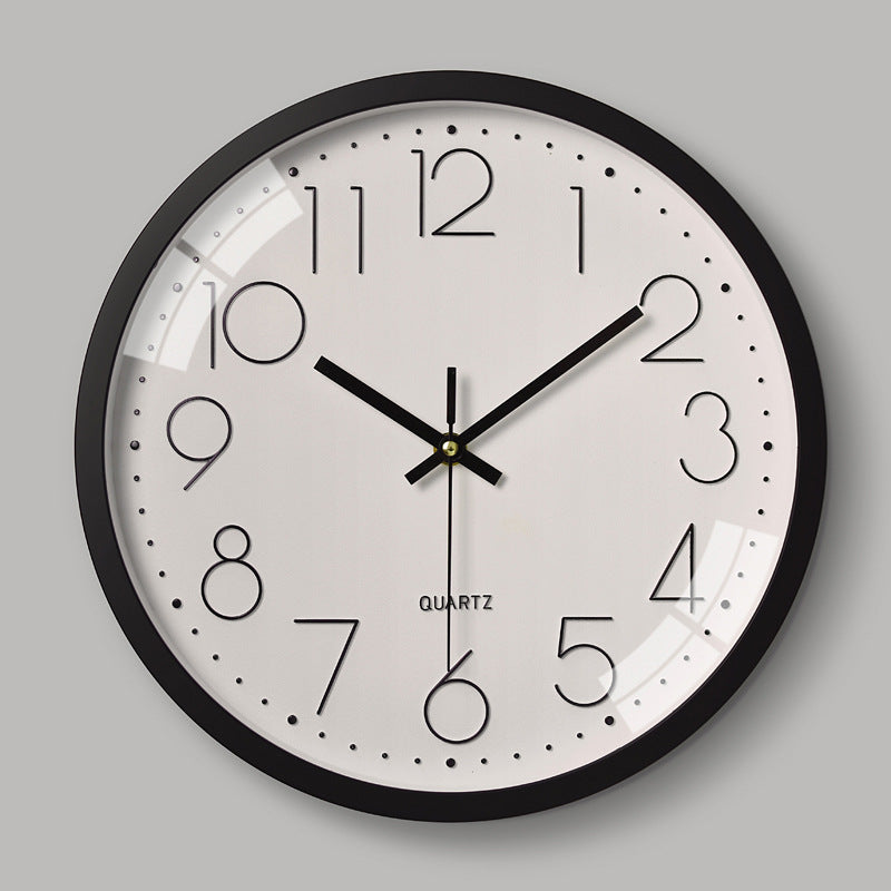 Stornfield | Simple 3D Design Silent Wall Clock 30 cm