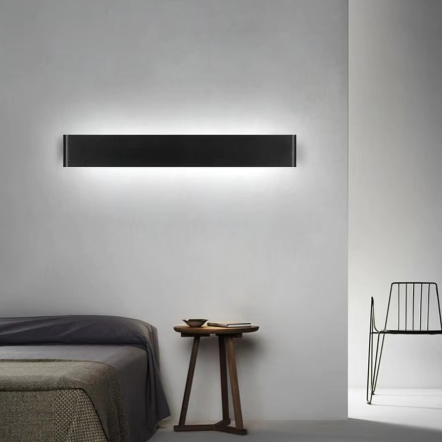 Stornfield | Nordic LED Wall Light - Modern Brushed Aluminum Indoor Wall Sconce