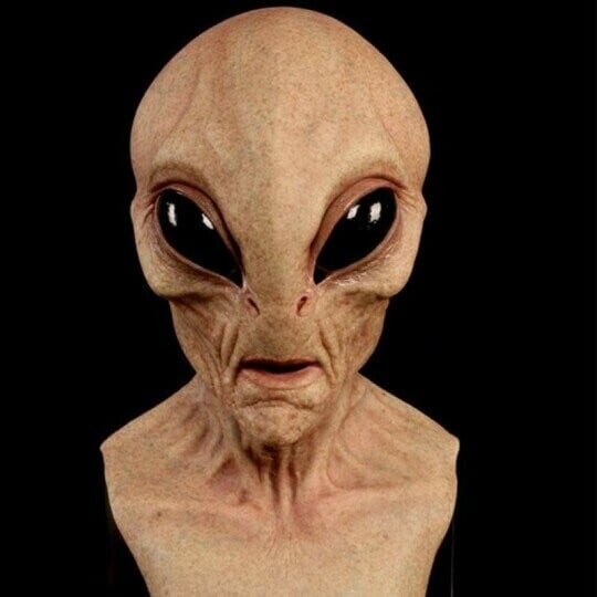 Alien-Mask | Realistic Halloween Costume Accessories | Stornfield