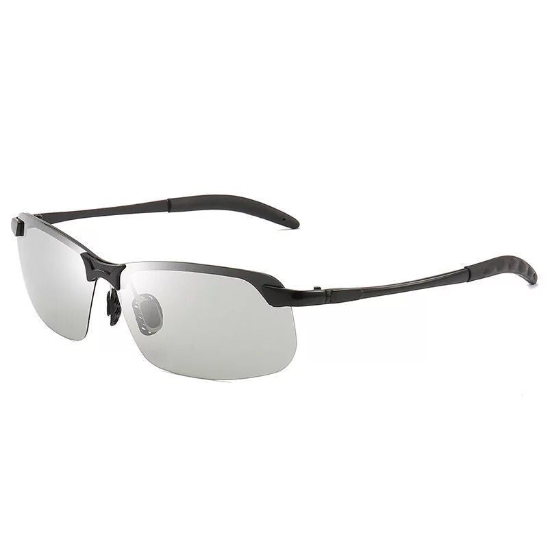 Men's sporty sunglasses with polarized lenses and flexible frame Stornfield