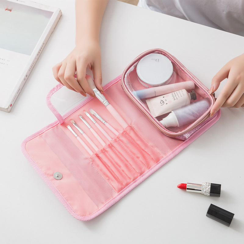 Glittery Travel Makeup Organizer Stornfield