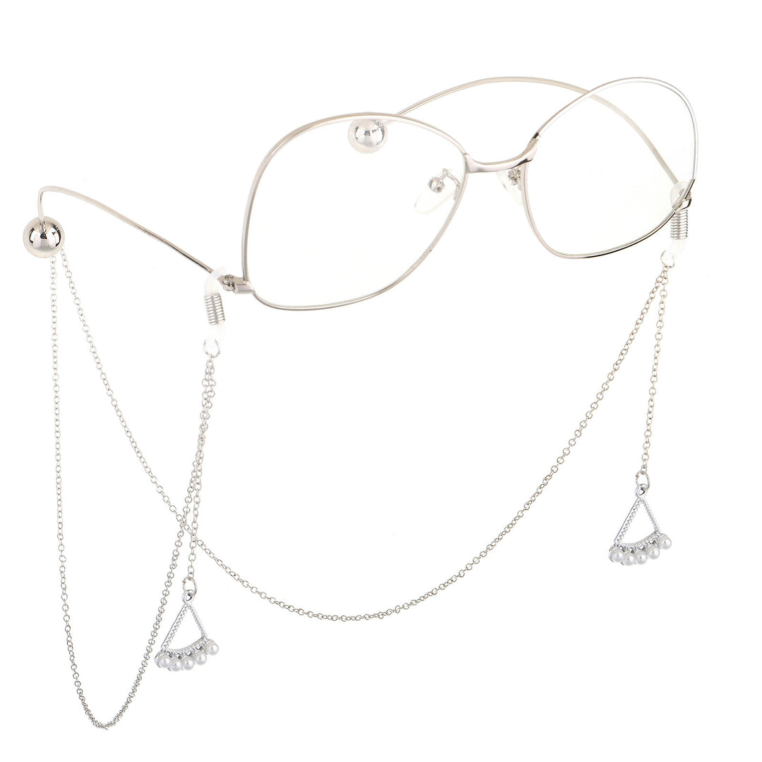 Elegant Triangle-Shaped Eyewear Chain Stornfield