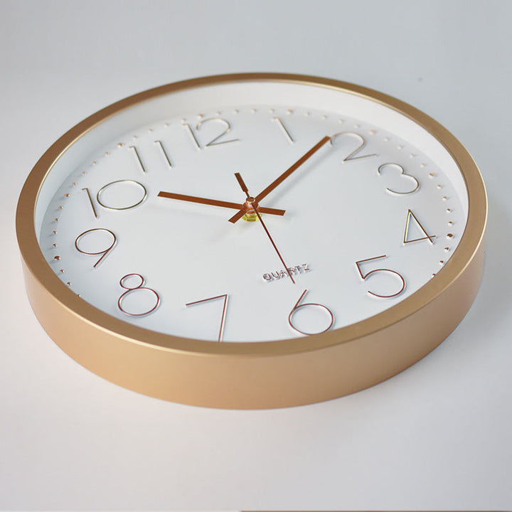 Stornfield | Simple 3D Design Silent Wall Clock 30 cm