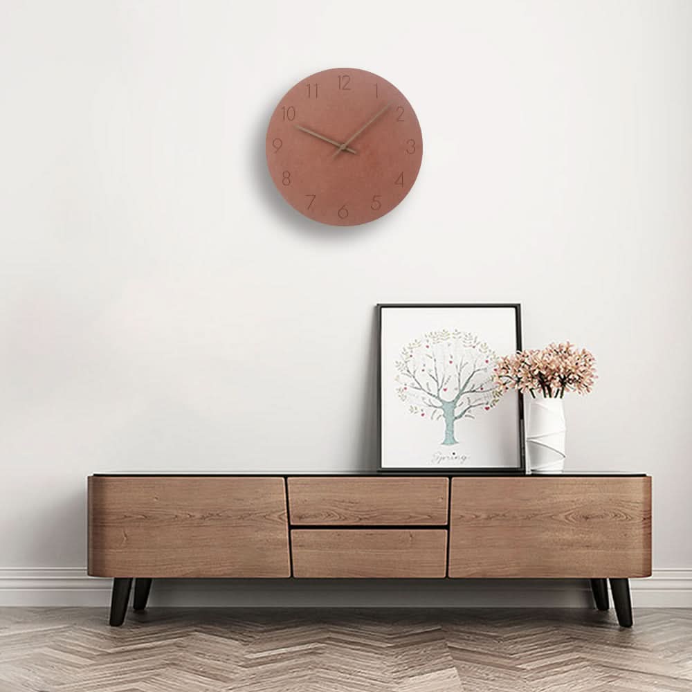 Stornfield | NordWhisper Wall Clock – Silent wall clock in Nordic design