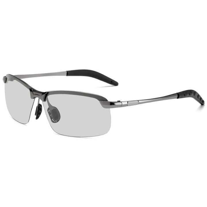 Men's sporty sunglasses with polarized lenses and flexible frame Stornfield