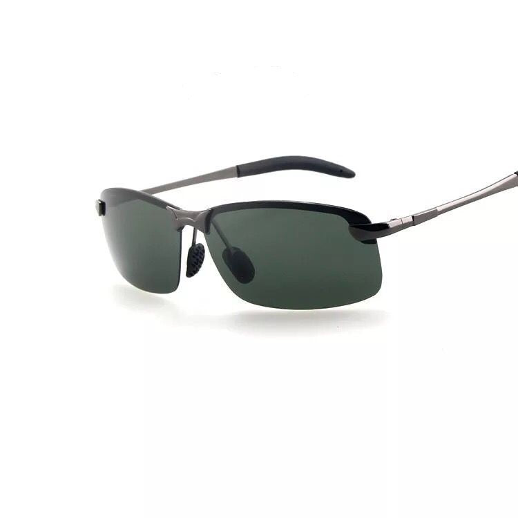 Men's sporty sunglasses with polarized lenses and flexible frame Stornfield